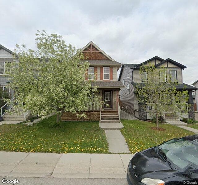 Street view of 158 Silverado Plains Circle SW, Calgary