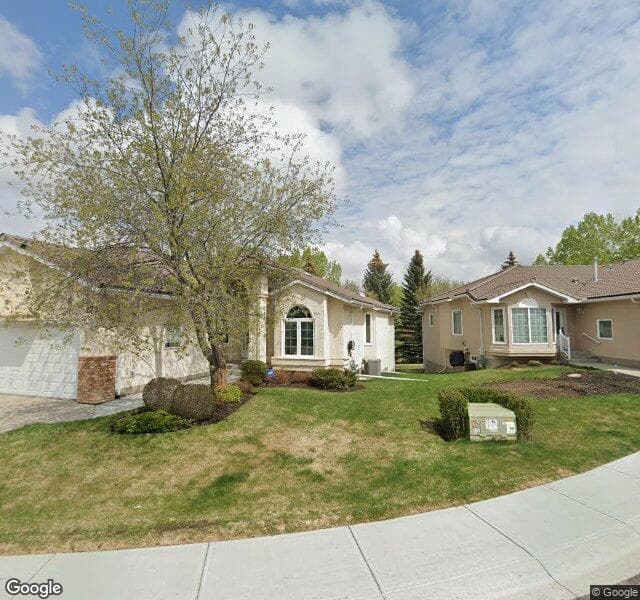 Street view of 279 Hamptons Park NW, Calgary