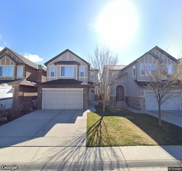Street view of 113 Aspen Hills Villas SW, Calgary