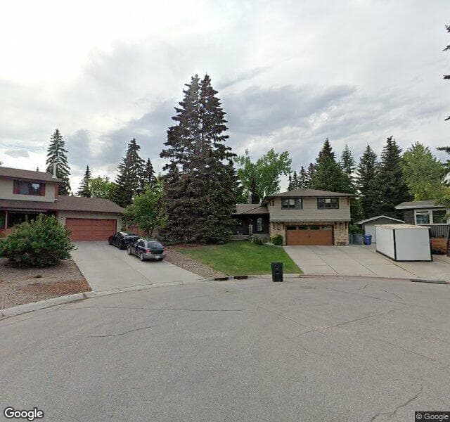 Street view of 16 Varbay Place NW, Calgary