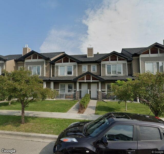 Street view of 143 Prestwick Villas SE, Calgary