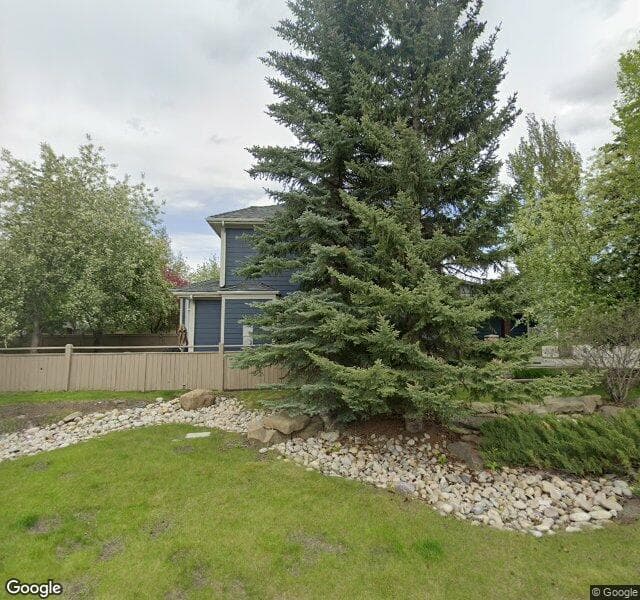 Street view of 18539 Chaparral Manor SE, Calgary