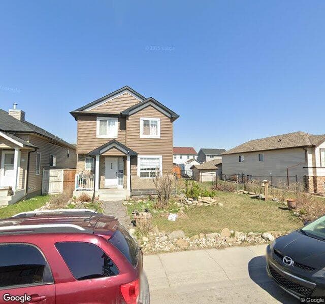 Street view of 115 Saddlemont Way NE, Calgary