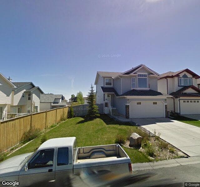 Street view of 14 Bridlewood Grove SW, Calgary