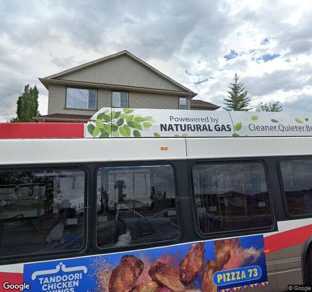Street view of 226 Panamount Street NW, Calgary