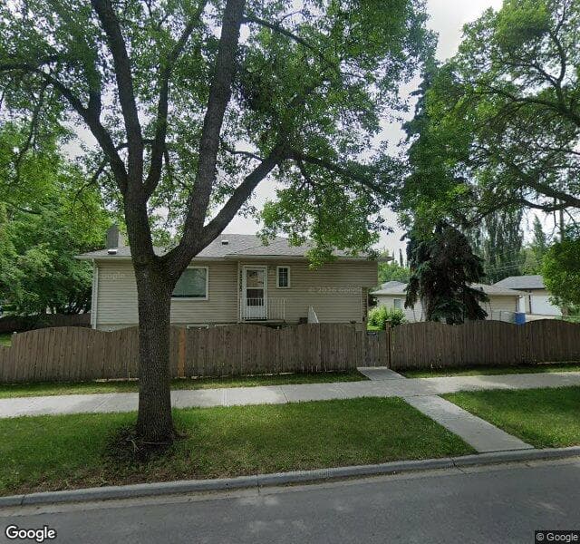 Street view of 12705 117 Avenue NW, Edmonton