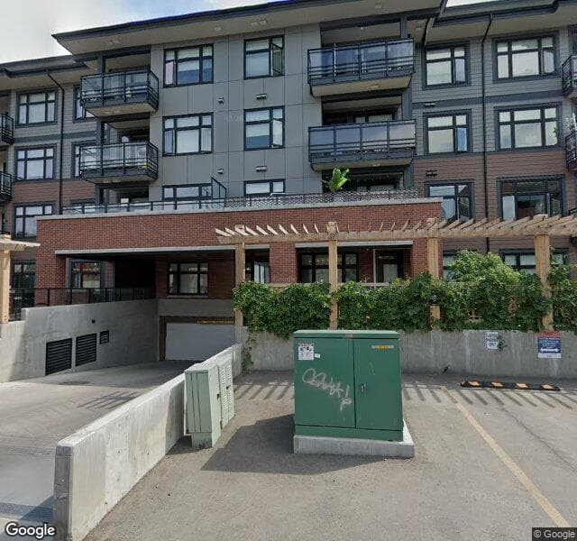 Street view of 212-1150 Memorial Drive NW, Calgary