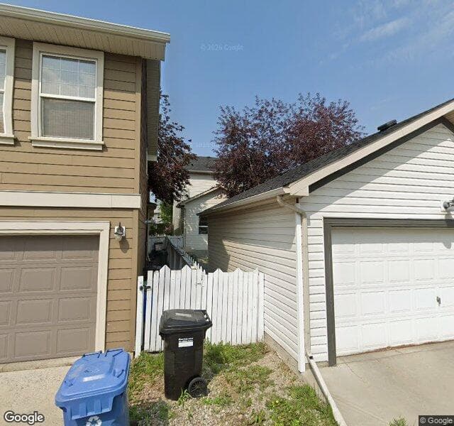 Street view of 15168 Prestwick Boulevard SE, Calgary