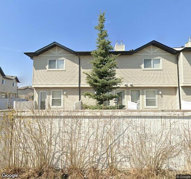 Street view of 225 Saddlebrook Point NE, Calgary