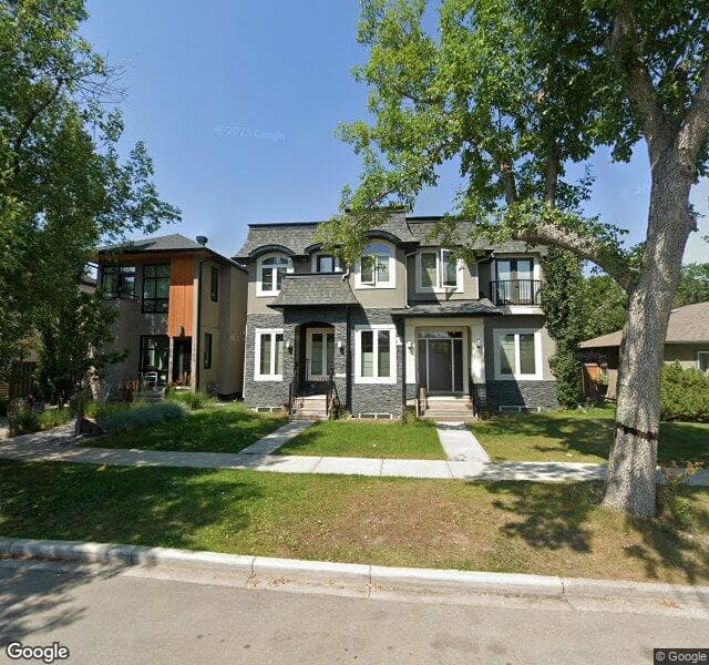 Street view of 1766 6 Avenue NW, Calgary