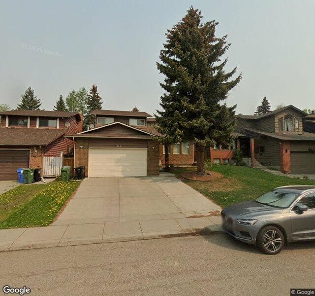 Street view of 107 Edenwold Crescent NW, Calgary