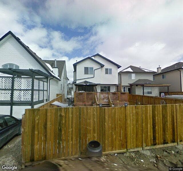 Street view of 150 Evansmeade Common NW, Calgary