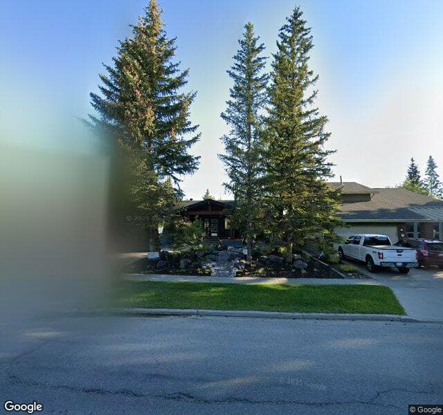 Street view of 2736 Palliser Drive SW, Calgary