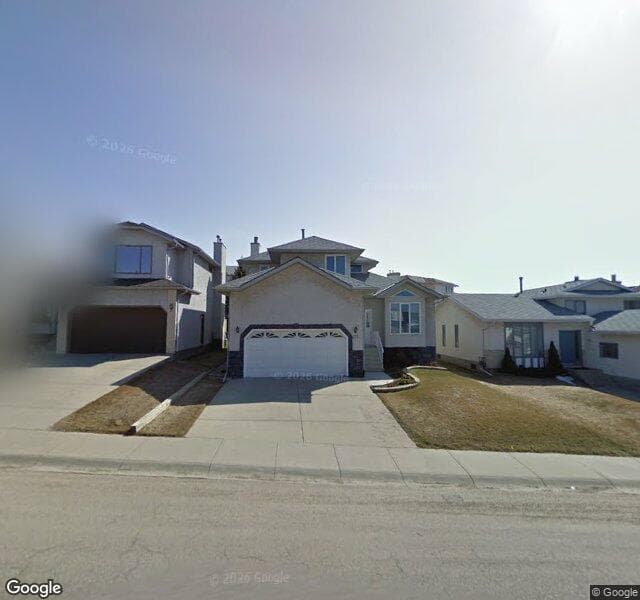 Street view of 172 Hawkwood Drive NW, Calgary