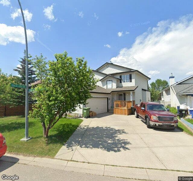 Street view of 128 Douglas Glen Heath SE, Calgary