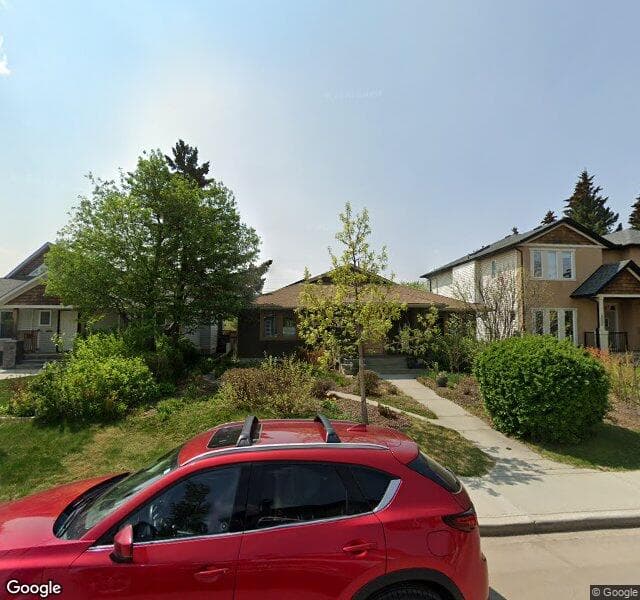 Street view of 3023 Cochrane Road NW, Calgary