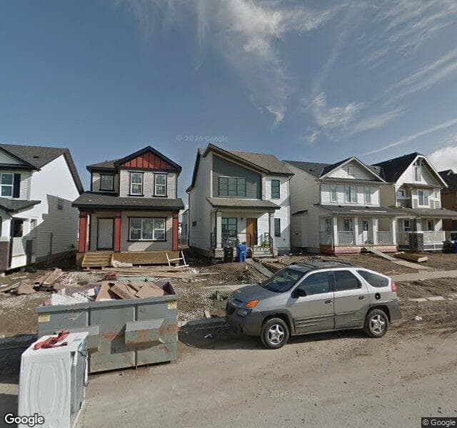 Street view of 211 Copperpond Street SE, Calgary