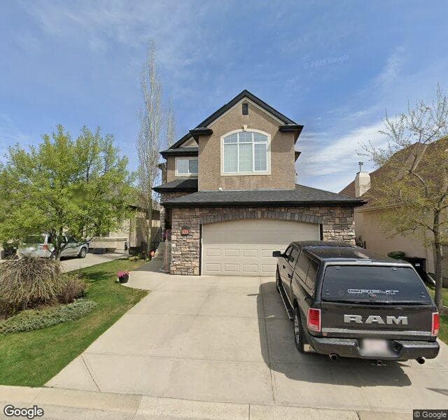 Street view of 131 Tuscany Glen Place NW, Calgary