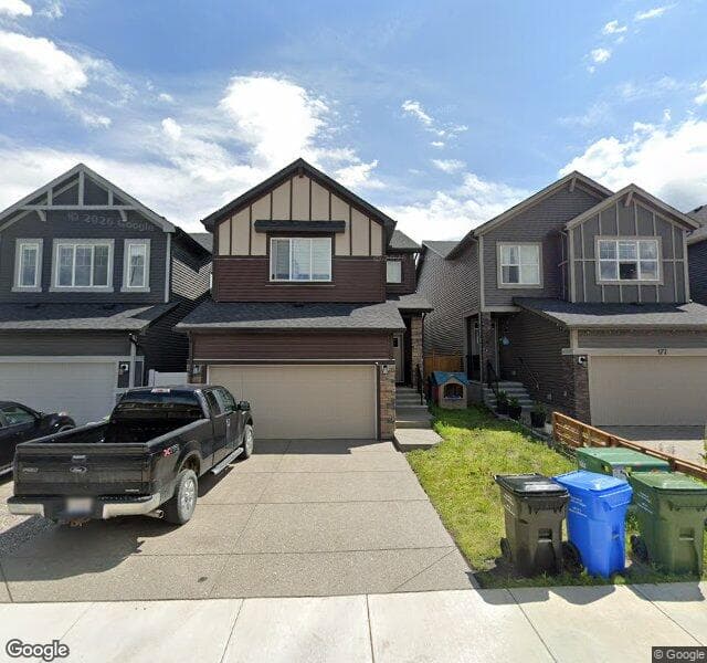 Street view of 173 Creekstone Path SW, Calgary