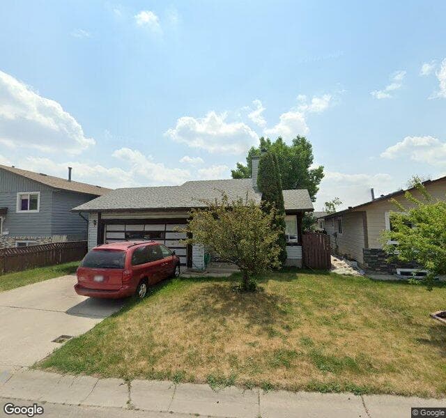 Street view of 16 Fallingworth Place NE, Calgary