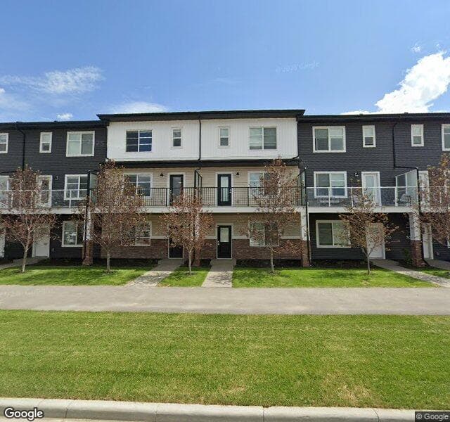 Street view of 135 Belmont Pass SW, Calgary