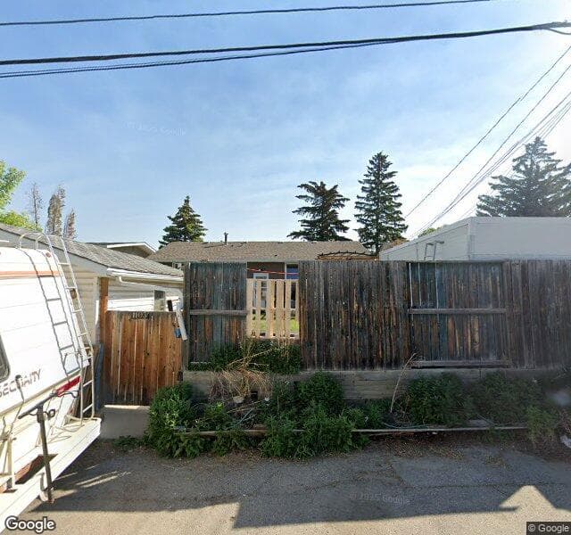 Street view of 1103 Motherwell Road NE, Calgary