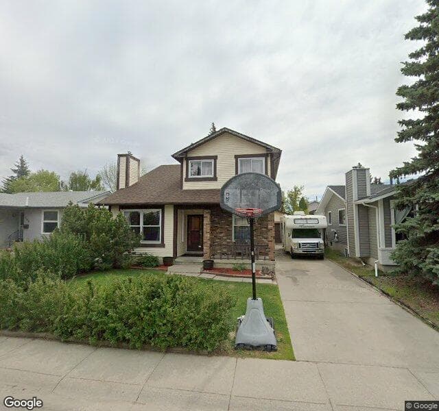 Street view of 104 Deer Lane Road SE, Calgary