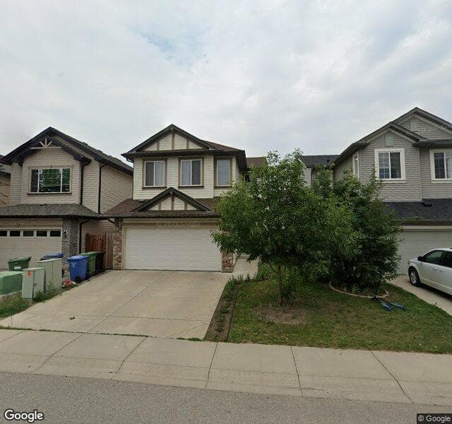 Street view of 174 Cranwell Square SE, Calgary
