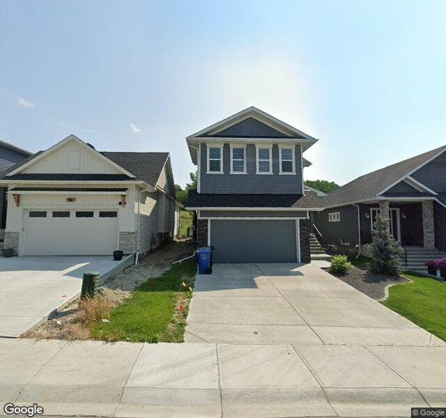 Street view of 100 Crestbrook View SW, Calgary