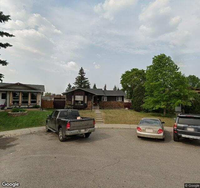 Street view of 320 Pinecrest Crescent NE, Calgary