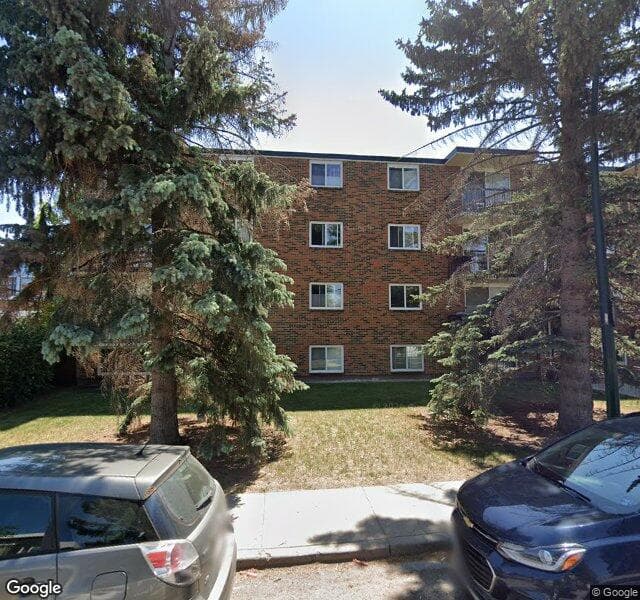 Street view of 304-1231 17 Avenue NW, Calgary