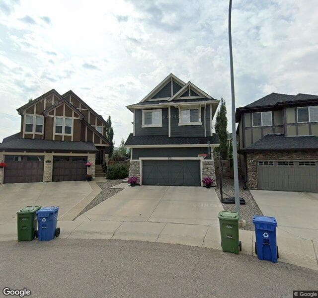 Street view of 102 Valley Point Way NW, Calgary