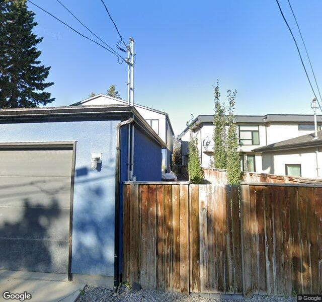 Street view of 2303A Osborne Crescent SW, Calgary