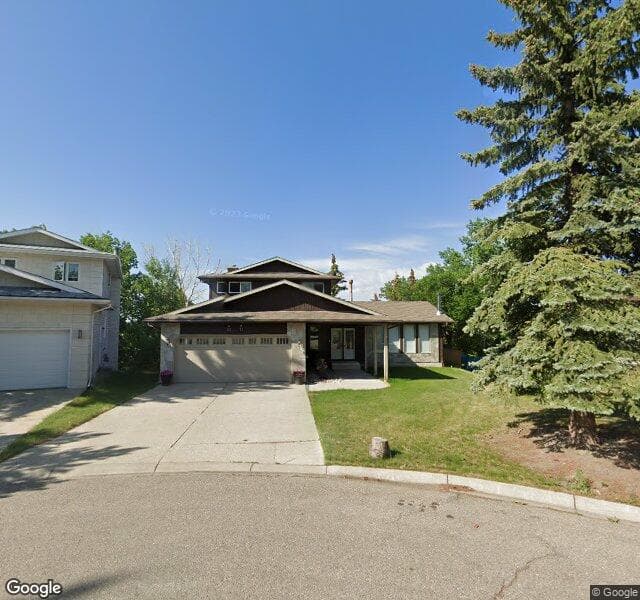 Street view of 11 Hawkslow Place NW, Calgary