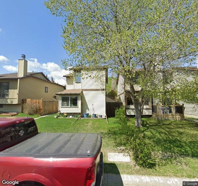 Street view of 123 Bedford Place NE, Calgary