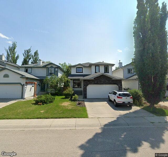 Street view of 3737 Douglas Ridge Way SE, Calgary
