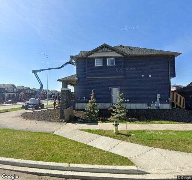 Street view of 21407 Sheriff King Street SW, Calgary