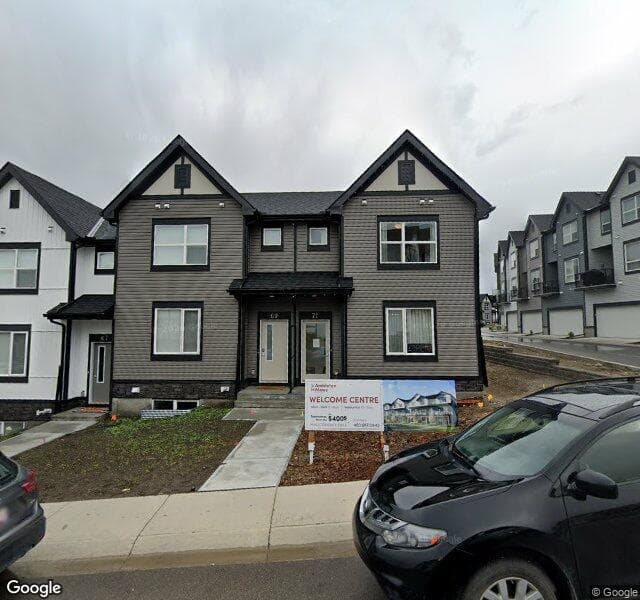 Street view of 106-75 Evanscrest Common NW, Calgary