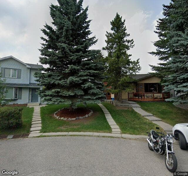 Street view of 115 Scenic Glen Crescent NW, Calgary