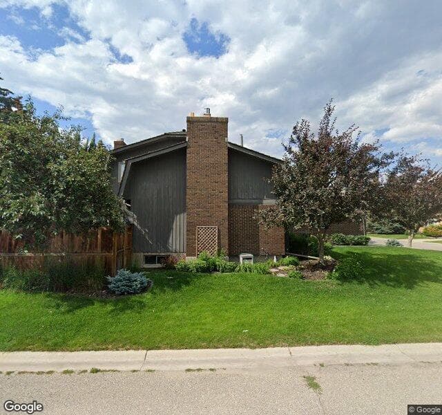 Street view of 172 Coach Grove Place SW, Calgary