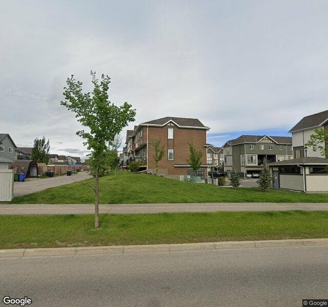Street view of 181 New Brighton Walk SE, Calgary