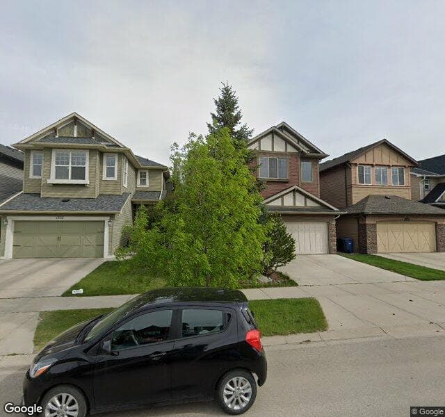 Street view of 1526 New Brighton Drive SE, Calgary