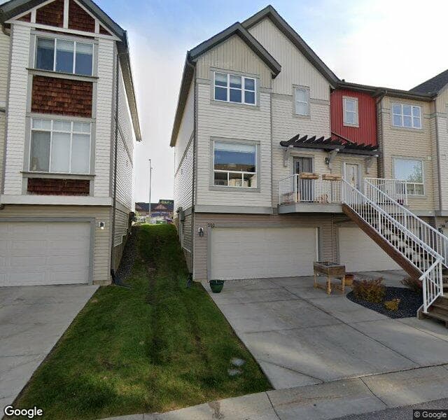 Street view of 260 Copperstone Cove SE, Calgary