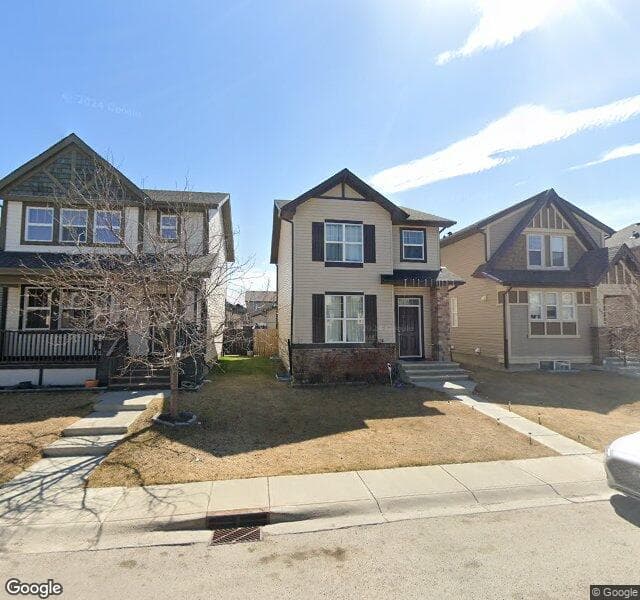 Street view of 173 Skyview Springs Crescent NE, Calgary