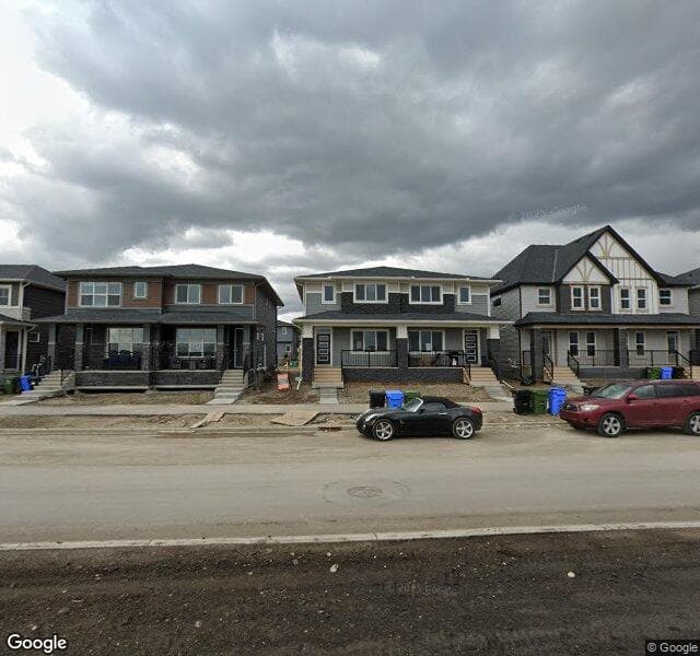 Street view of 1037 Creekview Drive SW, Calgary