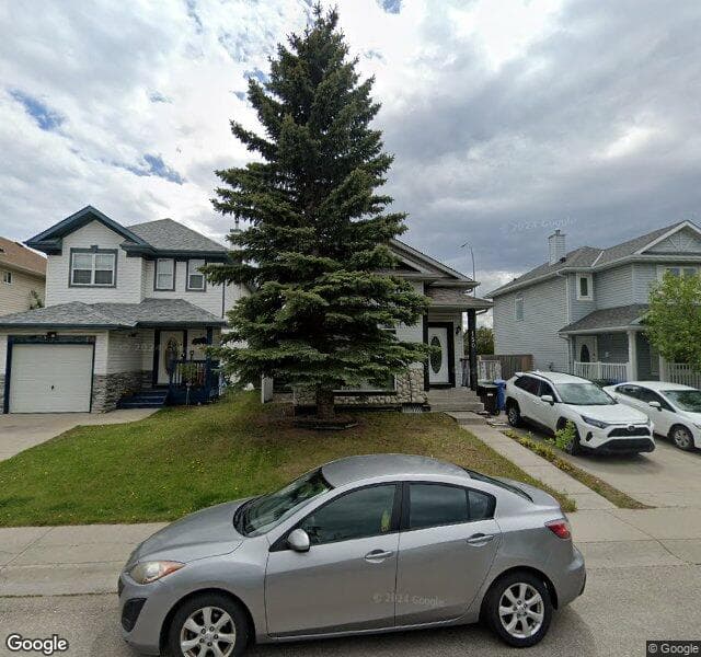 Street view of 150 Harvest Rose Circle NE, Calgary