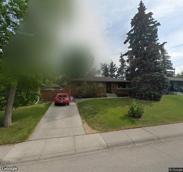 Street view of 119 Wimbledon Crescent SW, Calgary