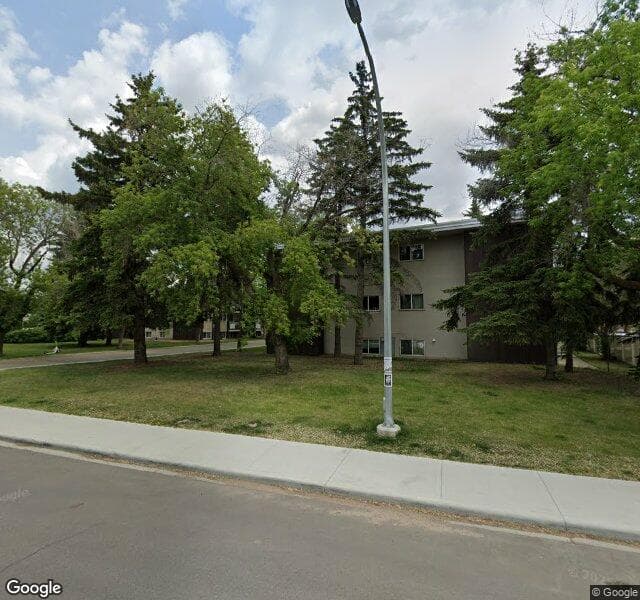Street view of 54-5615 105 Street NW, Edmonton
