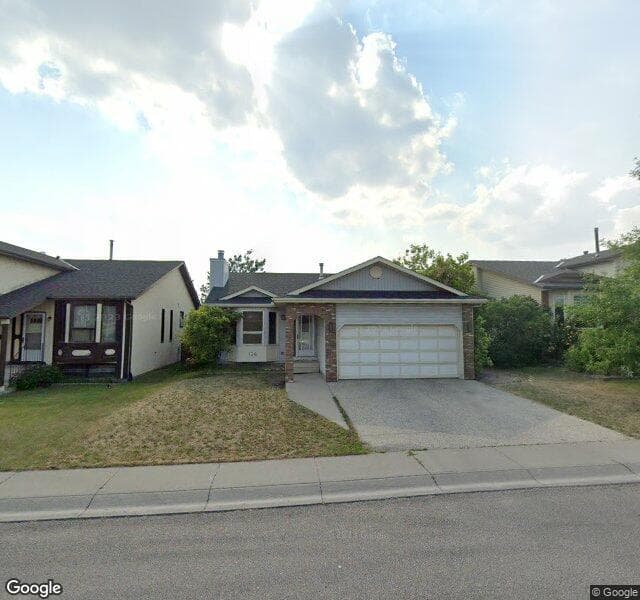 Street view of 136 Whitlow Place NE, Calgary
