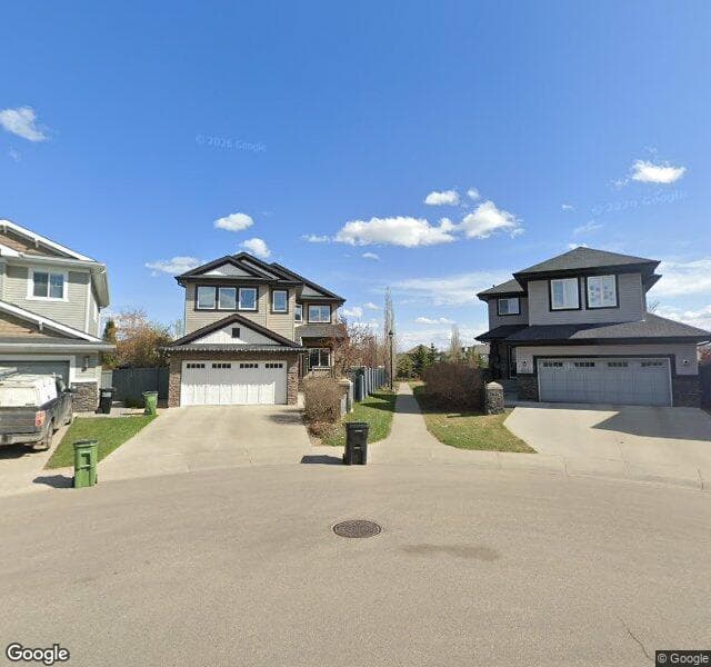 Street view of 7729 Getty Wynd NW, Edmonton